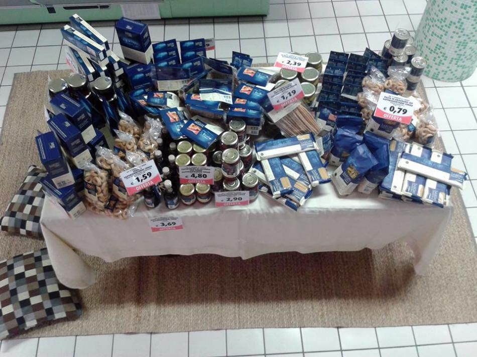 Продукты в местном магазине